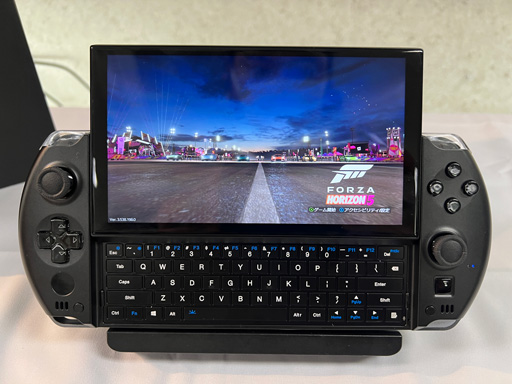 画像ギャラリー No.001のサムネイル画像 / 携帯型ゲームPC「GPD WIN 4」国内版の予約受付スタート。スライド式ディスプレイの下に物理キーボードを装備