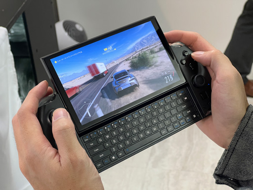 画像ギャラリー No.004のサムネイル画像 / 携帯型ゲームPC「GPD WIN 4」国内版の予約受付スタート。スライド式ディスプレイの下に物理キーボードを装備