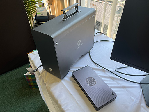 画像ギャラリー No.004のサムネイル画像 / RX 7600M XT内蔵外付けGPUボックス「GPD G1」の国内予約が始まる。USB4でGPD製品以外のPCでも使える