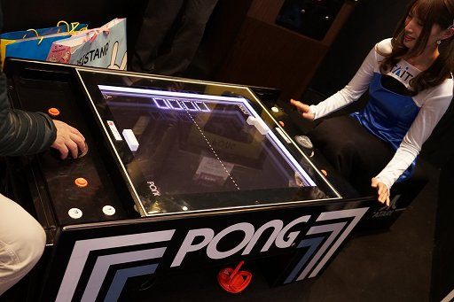画像ギャラリー No.002のサムネイル画像 / ［JAEPO2018］エレメカになった「PONG」プレイレポート。見た目はアナログながら1人プレイも可能に