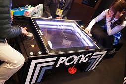 画像ギャラリー No.004のサムネイル画像 / ［JAEPO2018］エレメカになった「PONG」プレイレポート。見た目はアナログながら1人プレイも可能に