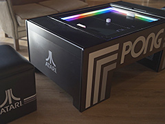 JAEPO2018に出展された「TABLE PONG」が，大塚家具のIDC OTSUKA 新宿ショールームで先行独占販売中。期間中は誰でも体験可能