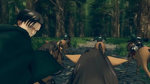 画像ギャラリー No.005のサムネイル画像 / 乗る・蹴るの臨場感が味わえるVRアトラククション「VR 進撃の巨人」「VR キャプテン翼」を,開催中のロケーションテストで体験してきた