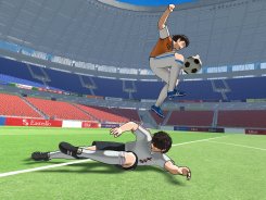 画像ギャラリー No.014のサムネイル画像 / 乗る・蹴るの臨場感が味わえるVRアトラククション「VR 進撃の巨人」「VR キャプテン翼」を,開催中のロケーションテストで体験してきた