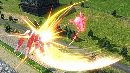 画像ギャラリー No.004のサムネイル画像 / 「機動戦士ガンダム エクストリームバーサス2」，2月28日に「フォーンファルシア」が実装。2つの形態を駆使して射撃戦と格闘戦が可能