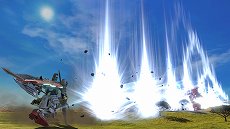 画像ギャラリー No.004のサムネイル画像 / 「機動戦士ガンダム エクストリームバーサス2」,「騎士ガンダム」が3月28日に参戦。チャージ格闘で三種の神器を纏いパワーアップ