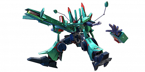 画像ギャラリー No.005のサムネイル画像 / 「機動戦士ガンダム エクストリームバーサス2」に,ラカン・ダカラン搭乗の新機体「ドーベン・ウルフ」が参戦