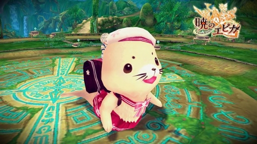 画像ギャラリー No.002のサムネイル画像 / 「暁のエピカ」，セーラー服姿の乗り物「セーラーアザラシ」が期間限定で登場