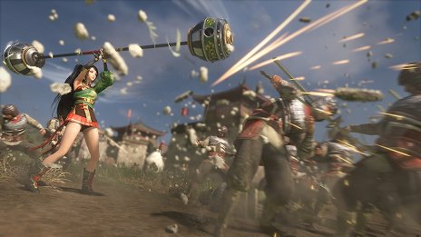 画像ギャラリー No.004のサムネイル画像 / 「真・三國無双8」,追加武器第4弾が配信開始。鎖付きの笛や,矢に変形する鈍器など,個性的な3種の武器が登場