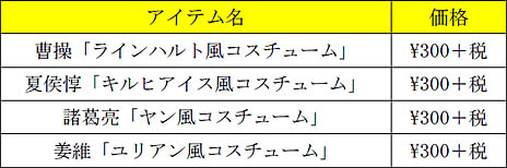 画像ギャラリー No.001のサムネイル画像 / 「真・三國無双8」，アニメ「銀河英雄伝説 Die Neue These」とのコラボ衣装を2020年3月5日に配信。戦艦をイメージした馬のデザインも公開