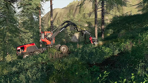 画像ギャラリー No.004のサムネイル画像 / 「Farming Simulator 19」の最新トレイラーが公開。日本のメーカー,「コマツ」の参入も明らかに