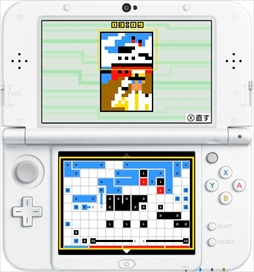 画像ギャラリー No.002のサムネイル画像 / ニンテンドー3DS向けパズル「リンク絵 Link-a-Pix」が2月28日に配信開始
