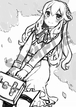 画像ギャラリー No.004のサムネイル画像 / 「ボク姫PROJECT」,店舗特典ラインナップと描き下ろしイラストのラフ画が公開