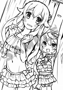 画像ギャラリー No.005のサムネイル画像 / 「ボク姫PROJECT」,店舗特典ラインナップと描き下ろしイラストのラフ画が公開