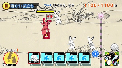 画像ギャラリー No.016のサムネイル画像 / 鳥獣戯画をモチーフにした「超獣ギガ大戦」,Nintendo Switch版が3月1日に配信