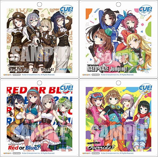 画像ギャラリー No.001のサムネイル画像 / 「CUE!」内4ユニットの2ndシングルが,あみあみ限定特典付きで予約を受付中