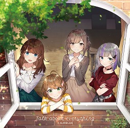 画像ギャラリー No.002のサムネイル画像 / 「CUE!」，1stアルバム“Talk about everything”のジャケット＆全曲試聴動画が公開