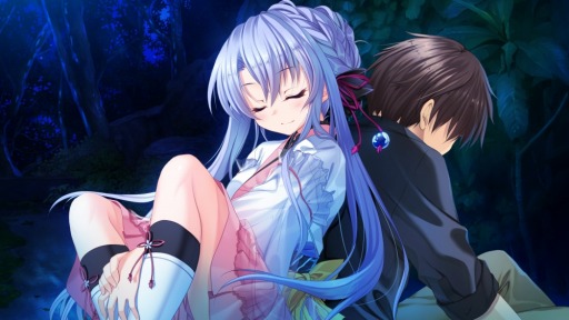 画像ギャラリー No.001のサムネイル画像 / 「Summer Pockets」,ヒロイン達のイベントCGと私服イラストが公開。アニメーション部分の線画イラストも