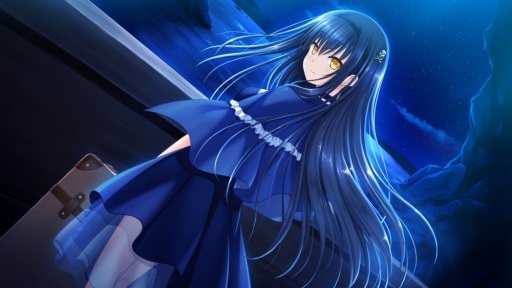 画像ギャラリー No.003のサムネイル画像 / 「Summer Pockets」,ヒロイン達のイベントCGと私服イラストが公開。アニメーション部分の線画イラストも