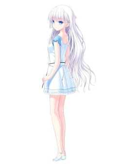 画像ギャラリー No.006のサムネイル画像 / 「Summer Pockets」,ヒロイン達のイベントCGと私服イラストが公開。アニメーション部分の線画イラストも