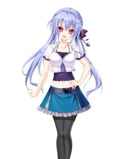 画像ギャラリー No.008のサムネイル画像 / 「Summer Pockets」,ヒロイン達のイベントCGと私服イラストが公開。アニメーション部分の線画イラストも