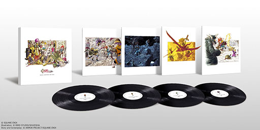 画像ギャラリー No.001のサムネイル画像 / 「CHRONO TRIGGER Original Soundtrack Vinyl LP Box」,3月25日に発売決定。名作「クロノ・トリガー」を彩る音楽をレコードで楽しめる