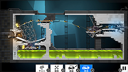 画像ギャラリー No.007のサムネイル画像 / 「Portal」でお馴染みアパーチャサイエンスで橋を作る「Bridge Constructor Portal」，PS4版とSwitch版が9月27日より国内配信へ