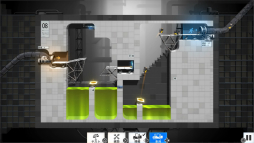 画像ギャラリー No.012のサムネイル画像 / 物理系パズル「Bridge Constructor Portal」プレイレポート。橋作りの技術と「Portal」のガジェットを駆使して,車両をゴールまで導こう