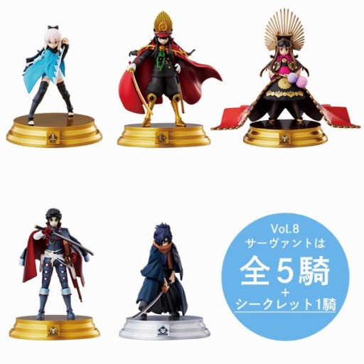 画像ギャラリー No.002のサムネイル画像 / 「FGO Duel -collection figure-」の第8弾が本日発売。沖田総司，織田信長ら全5騎が登場