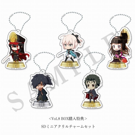 画像ギャラリー No.003のサムネイル画像 / 「FGO Duel -collection figure-」の第8弾が本日発売。沖田総司，織田信長ら全5騎が登場
