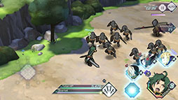 画像ギャラリー No.005のサムネイル画像 / スマホアプリ「グランクレスト戦記 戦乱の四重奏」が2018年内に配信，事前登録を受付中。オリジナルストーリーやギルドバトルなどを搭載