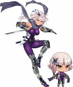 画像ギャラリー No.003のサムネイル画像 / 「戦極姫MOBILE」，SSR武将の風魔小太郎と佐々木小次郎が登場