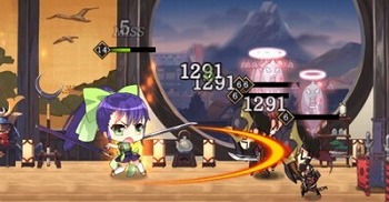 画像ギャラリー No.007のサムネイル画像 / 「戦極姫MOBILE」，SSR武将の風魔小太郎と佐々木小次郎が登場