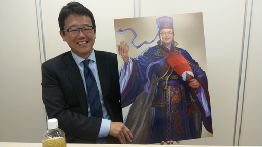 画像ギャラリー No.001のサムネイル画像 / 古田敦也さん,諸葛孔明になる。スクエニのスマホアプリ「破軍・三國志」のボイス収録現場に潜入