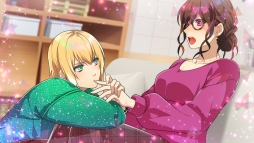 画像ギャラリー No.031のサムネイル画像 / PC用「Tlicolity Eyes」Vol.3をレポート。3姉妹の長女となって年下双子アイドルとの三角関係が楽しめる
