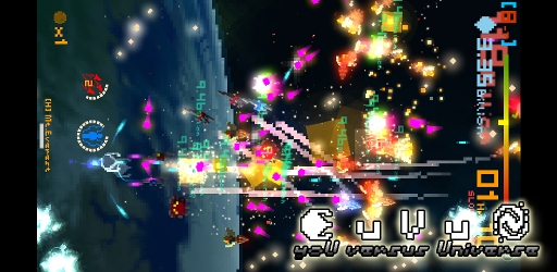 画像ギャラリー No.001のサムネイル画像 / 弾幕シューティングゲーム「uVu - ユー バーサス ユニバース」,配信開始