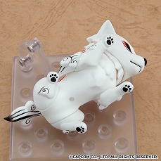 画像ギャラリー No.009のサムネイル画像 / 「大神」の「アマテラス」がねんどろいどになって登場。オプションパーツとして旅の相棒「イッスン」も付いてくる