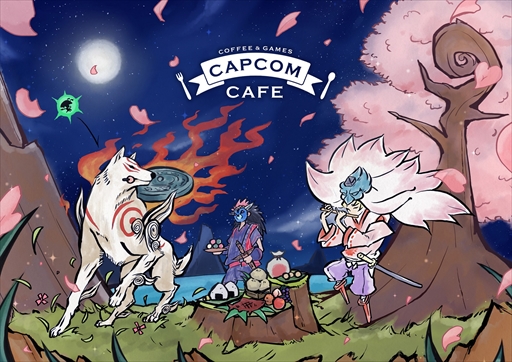 画像ギャラリー No.002のサムネイル画像 / カプコンカフェ×「大神」コラボが6月4日より池袋店で開催。可愛らしい新規メニューとグッズに加え，復刻ドリンクも登場