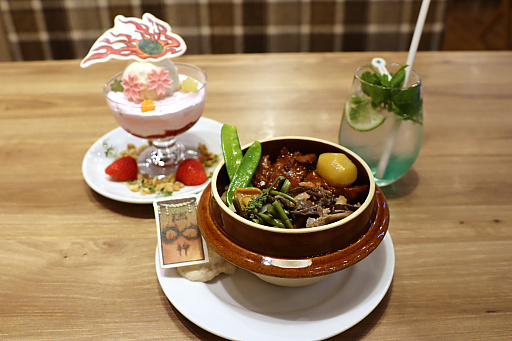 画像ギャラリー No.006のサムネイル画像 / カプコンカフェ 池袋店&梅田店にて,「大神」シリーズ20周年コラボが開催中。コラボメニュー3品を試食してきた