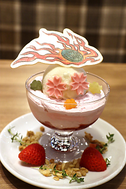 画像ギャラリー No.008のサムネイル画像 / カプコンカフェ 池袋店&梅田店にて,「大神」シリーズ20周年コラボが開催中。コラボメニュー3品を試食してきた