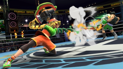 画像ギャラリー No.008のサムネイル画像 / 「大乱闘スマッシュブラザーズ SPECIAL」の新ファイター，「ARMS」のミェンミェンが6月30日に配信開始。 “のびーるウデ”で勝利をつかめ