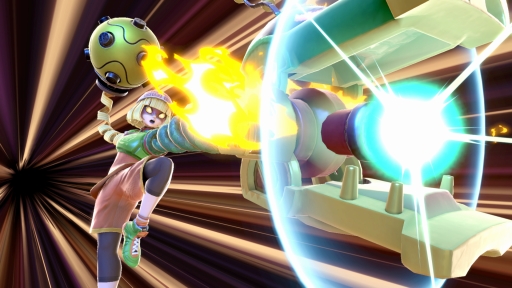 画像ギャラリー No.019のサムネイル画像 / 「大乱闘スマッシュブラザーズ SPECIAL」の新ファイター，「ARMS」のミェンミェンが6月30日に配信開始。 “のびーるウデ”で勝利をつかめ