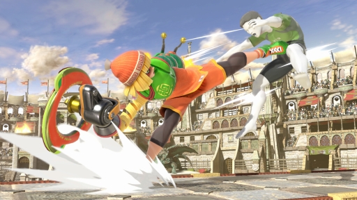 画像ギャラリー No.021のサムネイル画像 / 「大乱闘スマッシュブラザーズ SPECIAL」の新ファイター，「ARMS」のミェンミェンが6月30日に配信開始。 “のびーるウデ”で勝利をつかめ