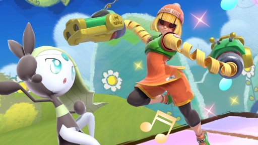 画像ギャラリー No.025のサムネイル画像 / 「大乱闘スマッシュブラザーズ SPECIAL」の新ファイター，「ARMS」のミェンミェンが6月30日に配信開始。 “のびーるウデ”で勝利をつかめ