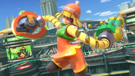 画像ギャラリー No.026のサムネイル画像 / 「大乱闘スマッシュブラザーズ SPECIAL」の新ファイター，「ARMS」のミェンミェンが6月30日に配信開始。 “のびーるウデ”で勝利をつかめ