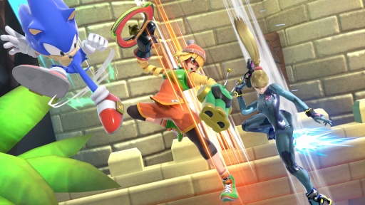 画像ギャラリー No.031のサムネイル画像 / 「大乱闘スマッシュブラザーズ SPECIAL」の新ファイター，「ARMS」のミェンミェンが6月30日に配信開始。 “のびーるウデ”で勝利をつかめ