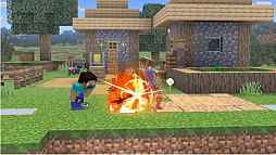 画像ギャラリー No.020のサムネイル画像 / 「大乱闘スマッシュブラザーズ SPECIAL」では，Minecraftのスティーブとアレックスの配信を予定。原作再現の細かいギミックが魅力