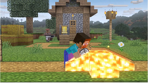 画像ギャラリー No.025のサムネイル画像 / 「大乱闘スマッシュブラザーズ SPECIAL」では，Minecraftのスティーブとアレックスの配信を予定。原作再現の細かいギミックが魅力