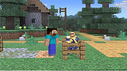 画像ギャラリー No.029のサムネイル画像 / 「大乱闘スマッシュブラザーズ SPECIAL」では，Minecraftのスティーブとアレックスの配信を予定。原作再現の細かいギミックが魅力