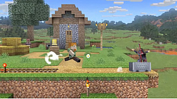 画像ギャラリー No.053のサムネイル画像 / 「大乱闘スマッシュブラザーズ SPECIAL」では，Minecraftのスティーブとアレックスの配信を予定。原作再現の細かいギミックが魅力